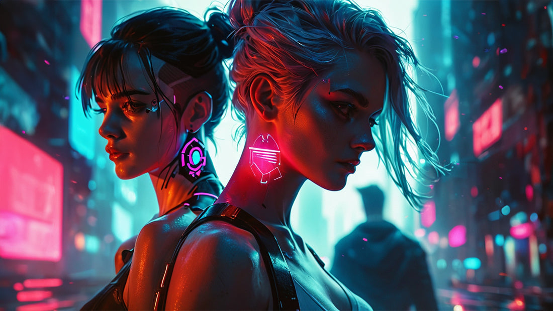 AI Generated Characters in Futuristic Settings