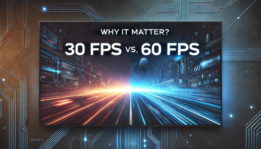 30 vs 60 FPS illustration