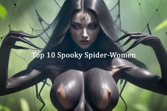 Top 10 AI-Generated Spooky Spider-Woman